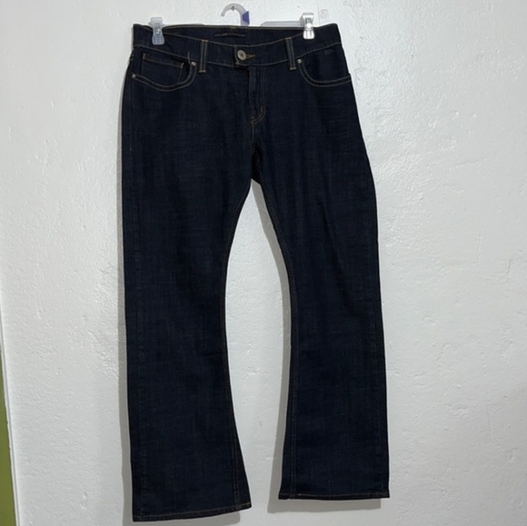 Levi's Classic Indigo Denim 542 Tilted Flare size 14 - Picture 6 of 15